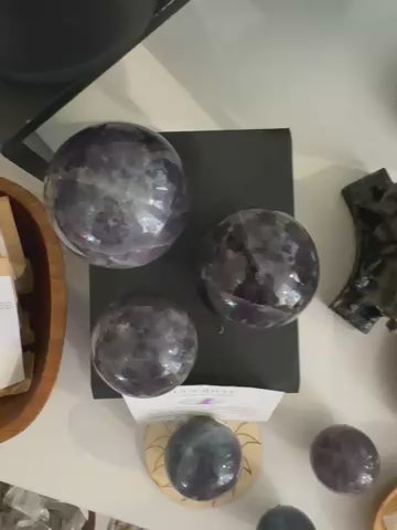 Purple Fluorite Sphere