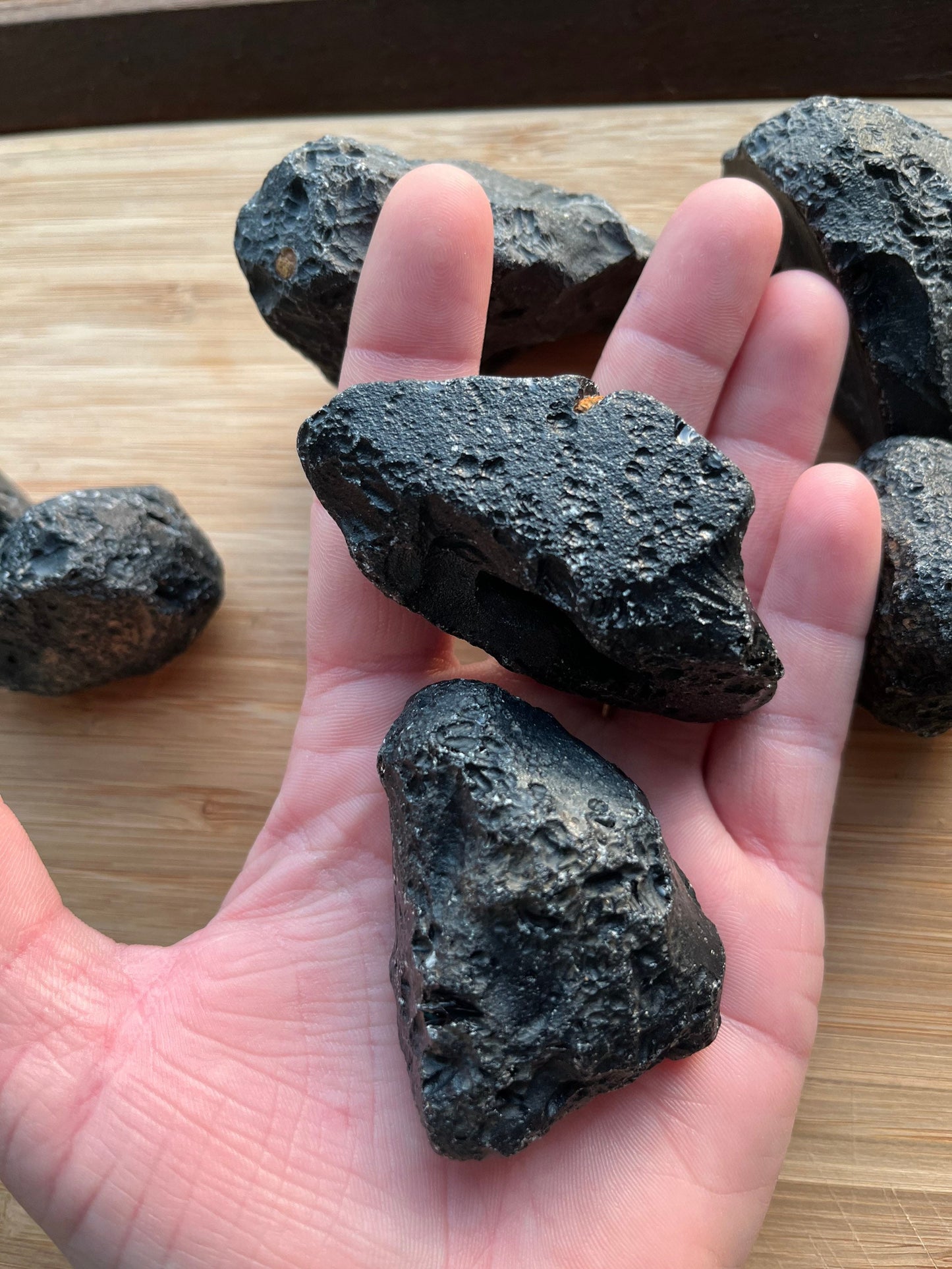 Tektite meteorite debris