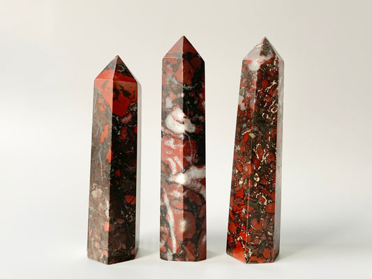 Red Point Jasper Tower, 2.2-2.3 oz