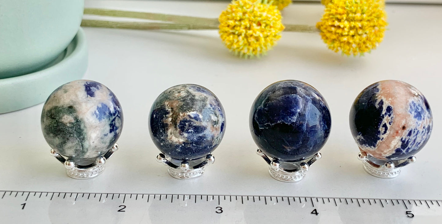 Sodalite Mini Spheres