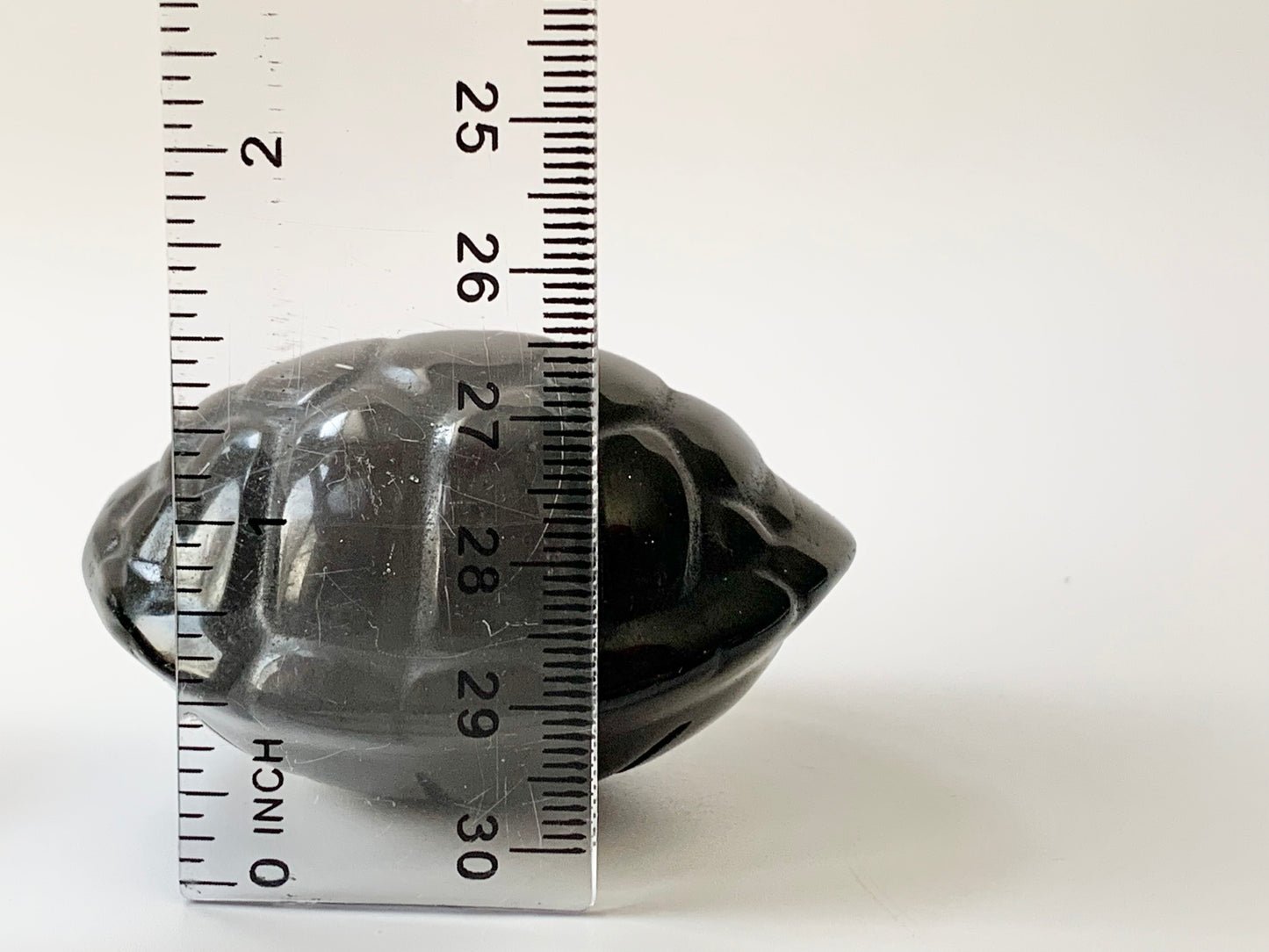 Turtle Shell Carving, obsidian